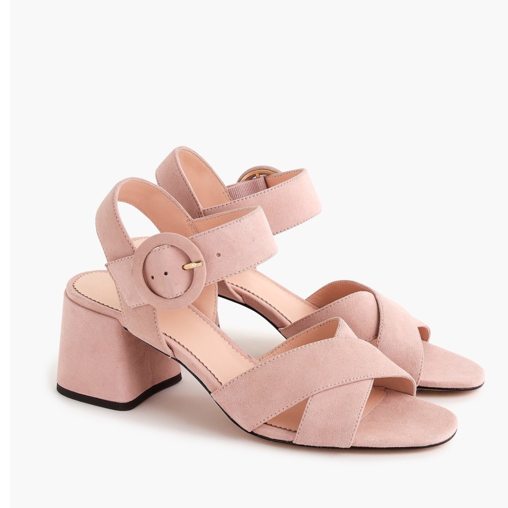 NWT J. Crew Suede Penny Sandals